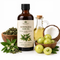 Ayurvedic Herbal Hair Oil with Bhringraj and Amla